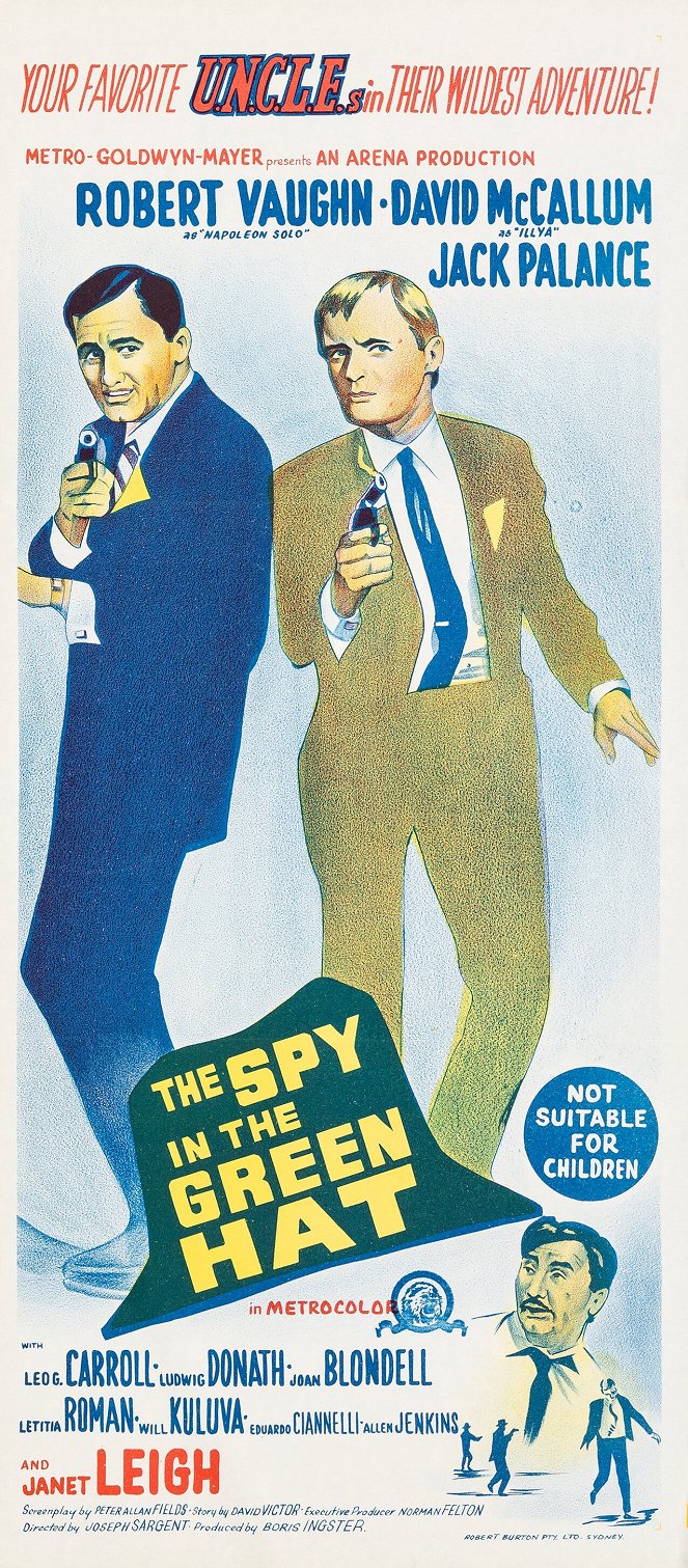 The Spy in the Green Hat - Posters