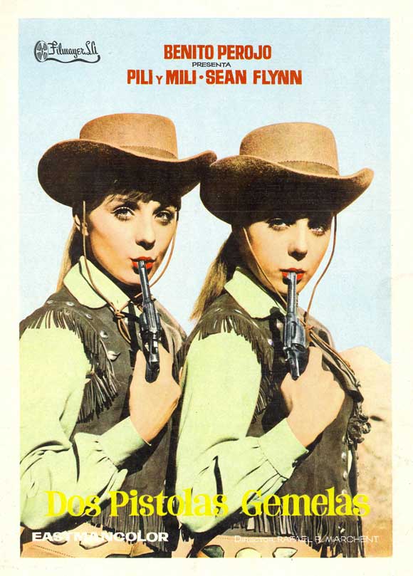 Dos pistolas gemelas - Posters