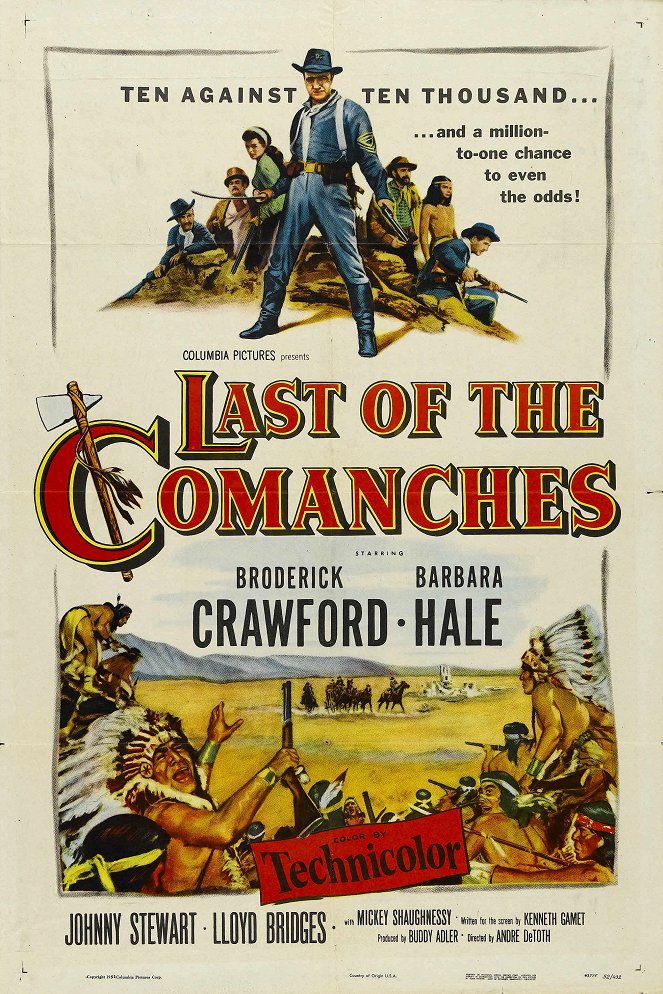 Last of the Comanches - Cartazes