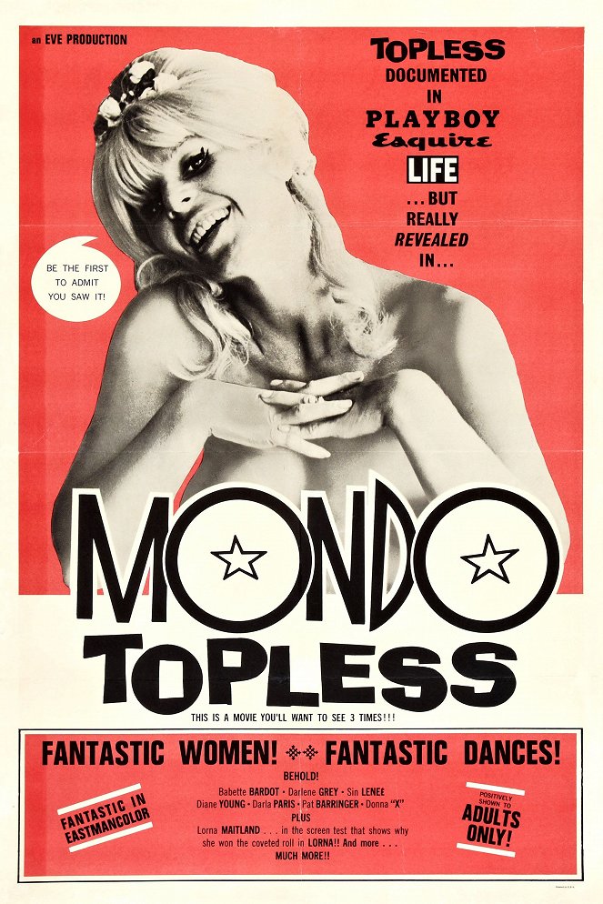 Russ Meyerin Mondo Topless - Julisteet