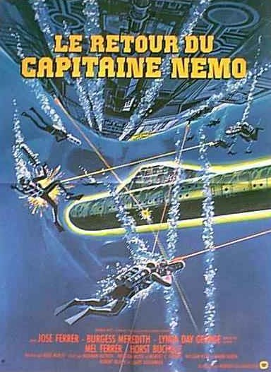 Le Retour du capitaine Nemo - Affiches