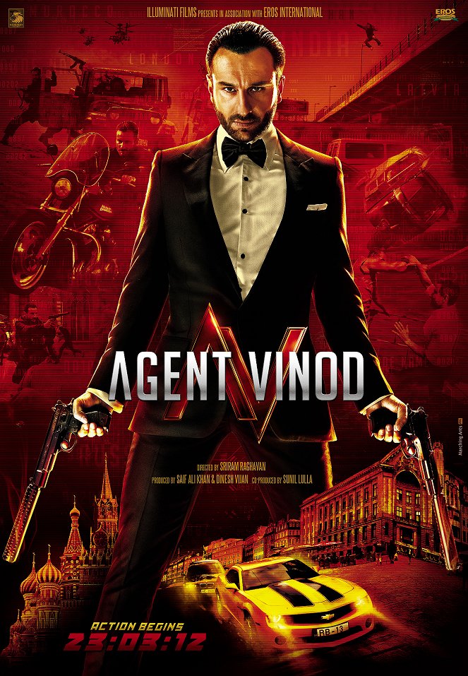 Agent Vinod - Posters
