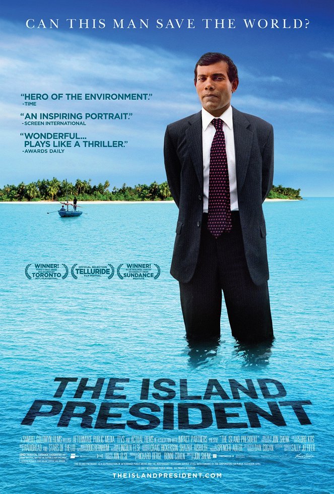 Prezident mizejících ostrovů - Plagáty