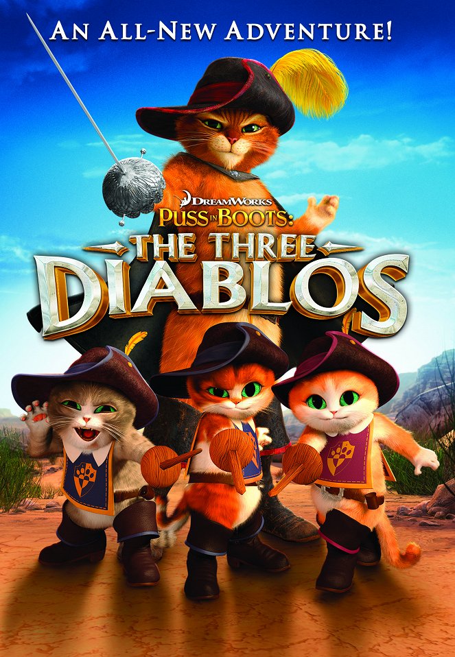 Puss in Boots: The Three Diablos - Julisteet