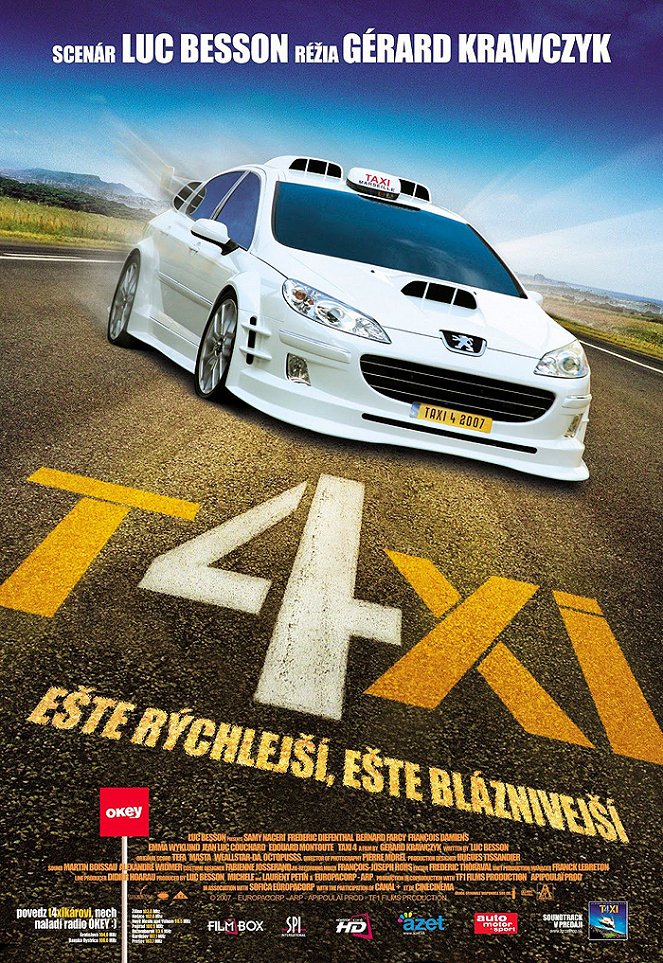 Taxi 4 - Plagáty