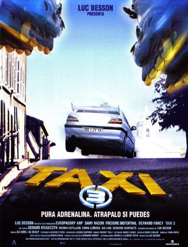 Taxi 3 - Carteles
