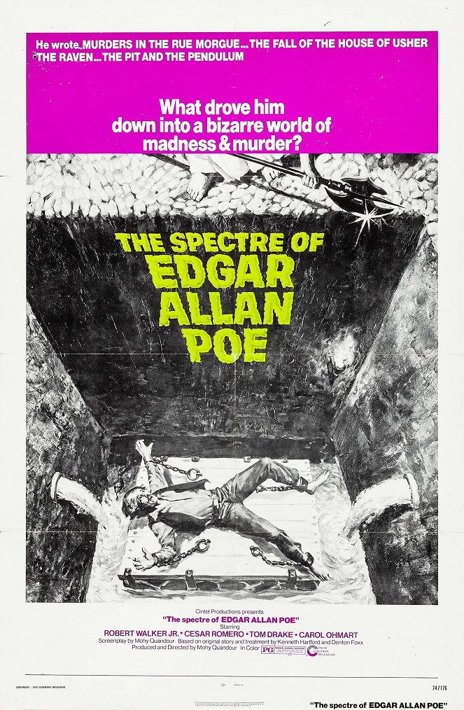 The Spectre of Edgar Allan Poe - Plakáty