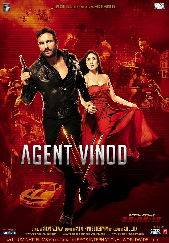 Agent Vinod - Affiches