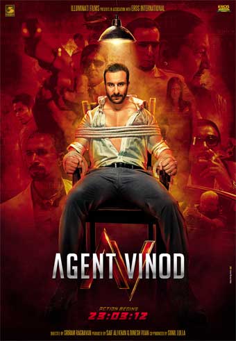 Agent Vinod - Plakaty