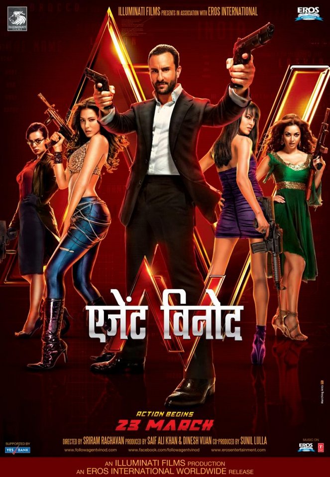 Agent Vinod - Plagáty