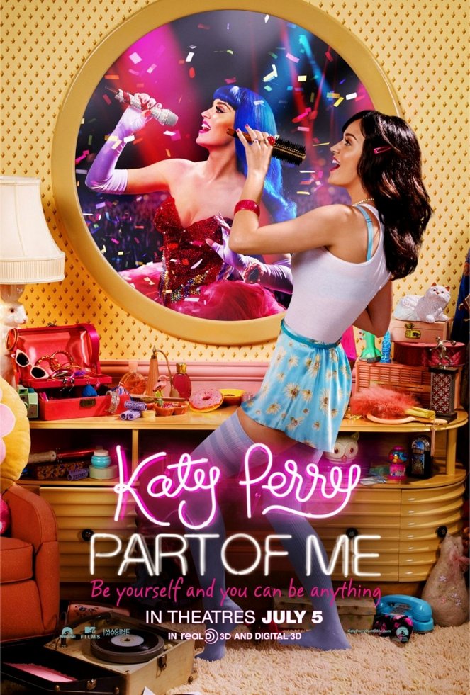 Katy Perry The Movie: Part Of Me - Julisteet