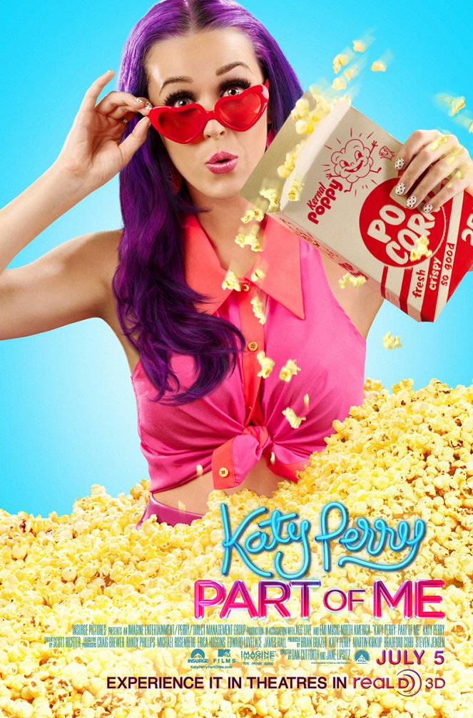 Katy Perry The Movie: Part Of Me - Julisteet