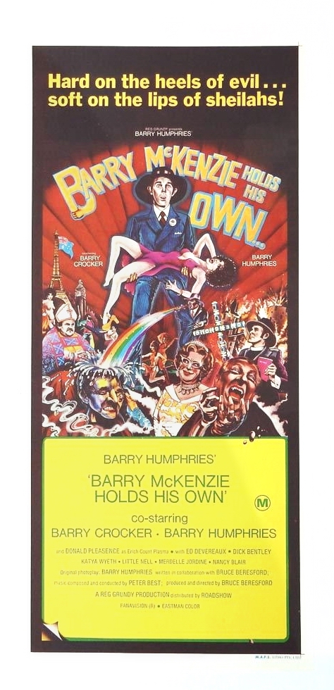 Barry McKenzie Holds His Own - Carteles