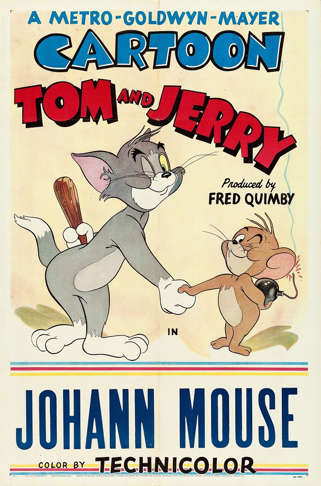 Tom y Jerry - Tom y Jerry - Johann Mouse - Carteles