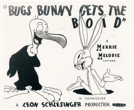 Bugs Bunny Gets the Boid - Cartazes