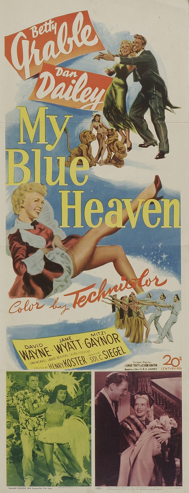 My Blue Heaven - Posters