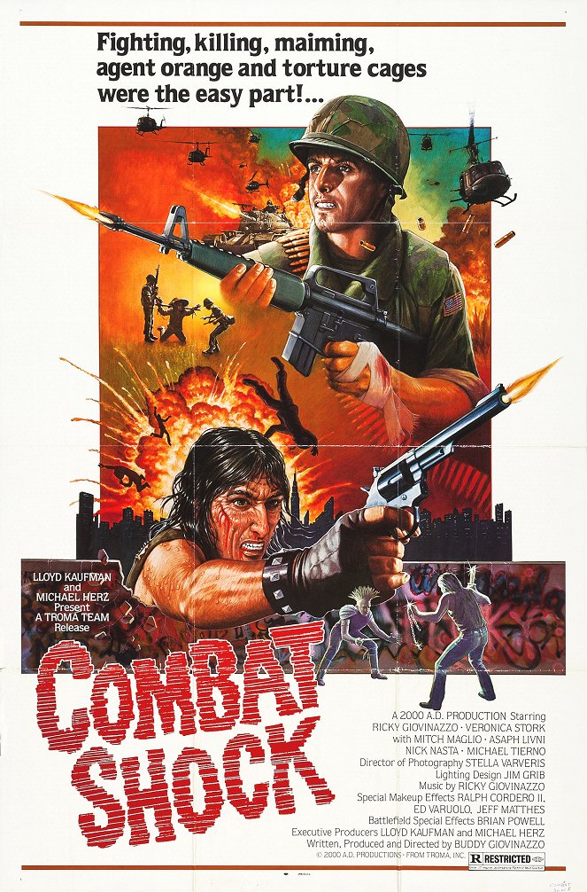 Combat Shock - Plakate