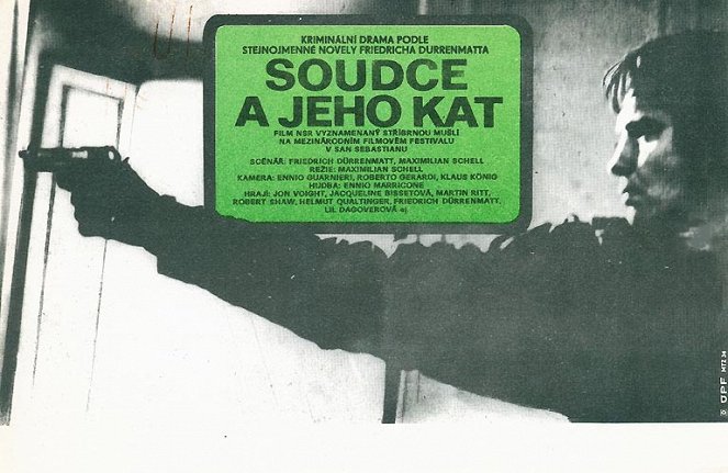 Soudce a jeho kat - Plagáty