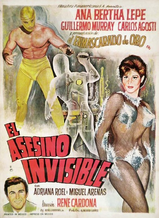 El asesino invisible - Plakátok