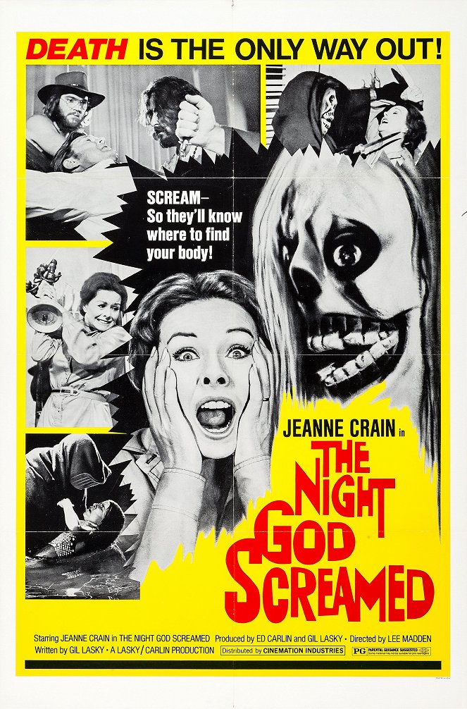 The Night God Screamed - Plakate