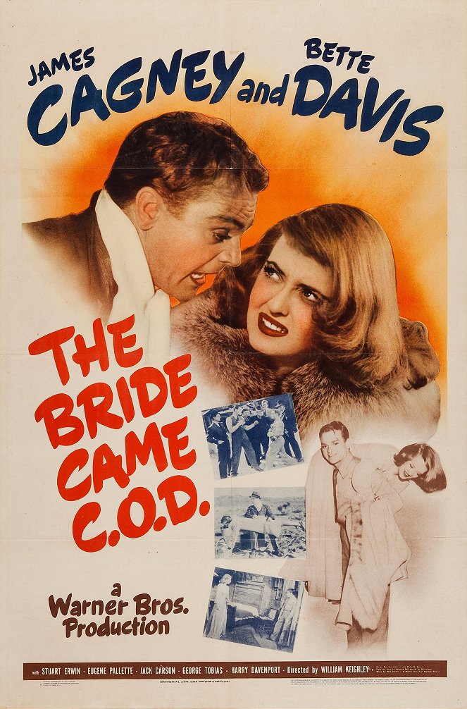 The Bride Came C.O.D. - Carteles