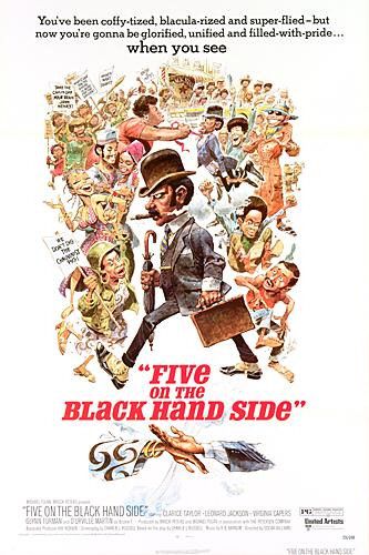 Five on the Black Hand Side - Plakáty