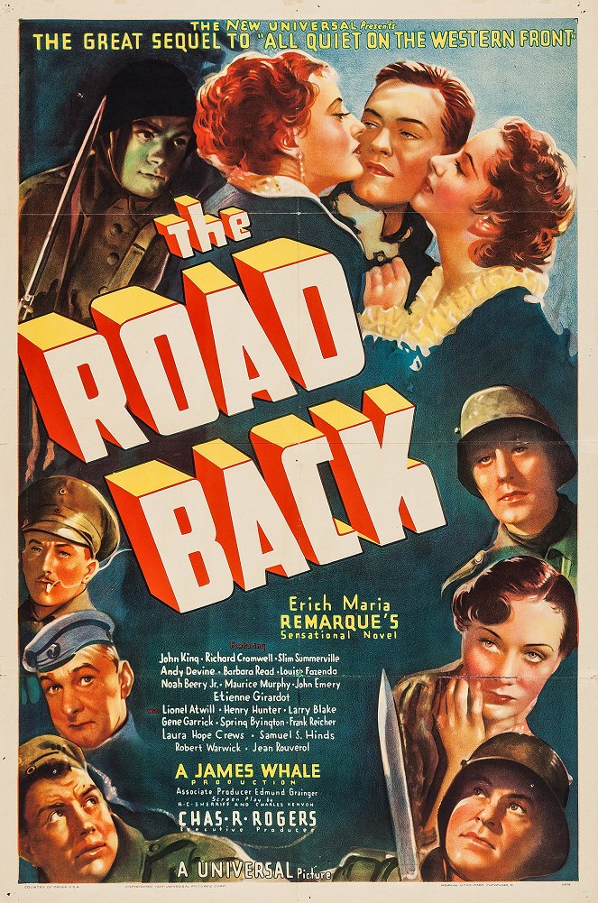 The Road Back - Plakaty