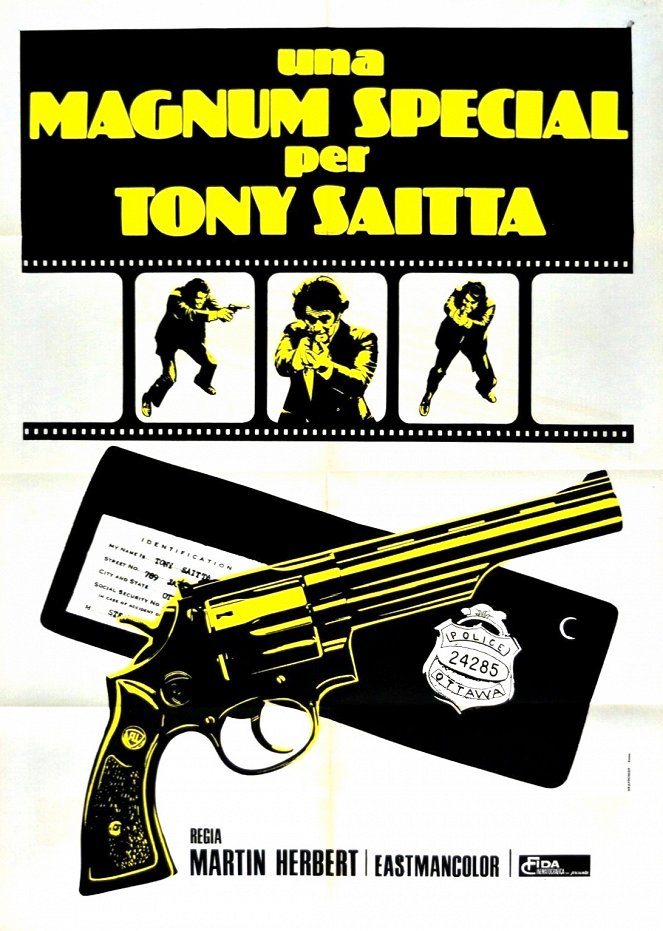 Una magnum Special per Tony Saitta - Plakátok