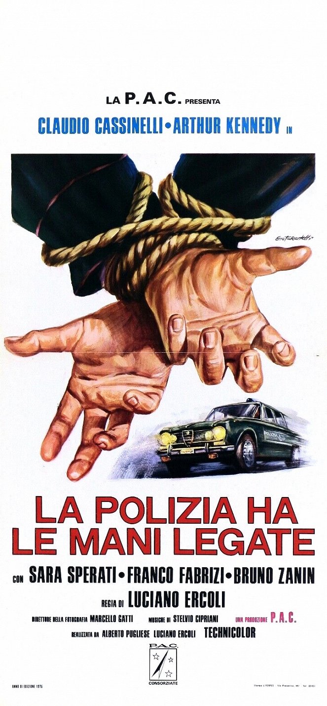 La polizia ha le mani legate - Plakate