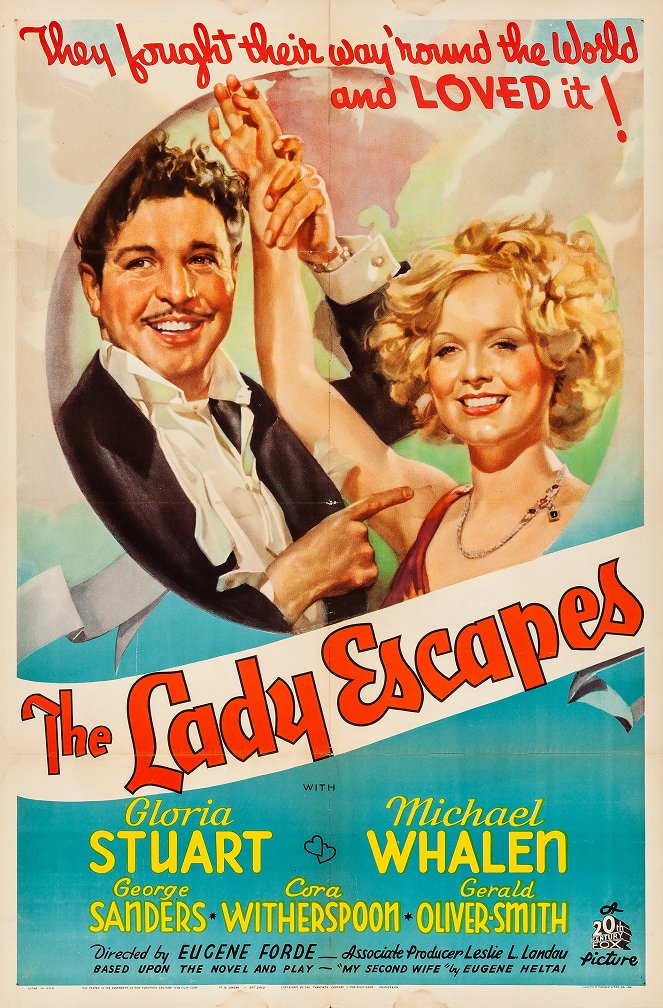 The Lady Escapes - Affiches