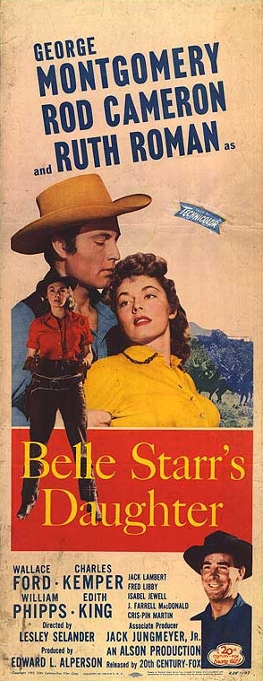 La hija de Belle Starr - Carteles