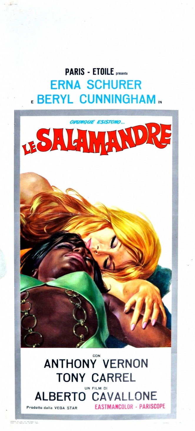 Le salamandre - Plakáty