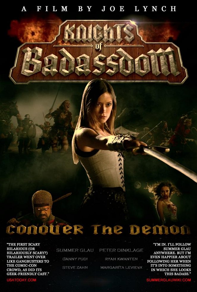 Knights of Badassdom - Plakaty