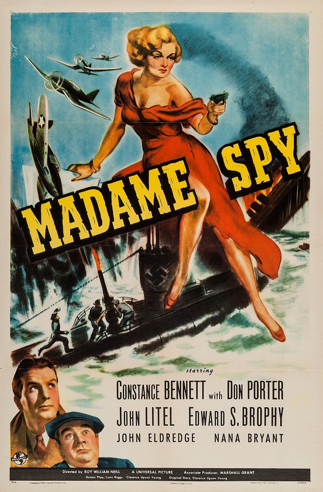 Madame Spy - Julisteet