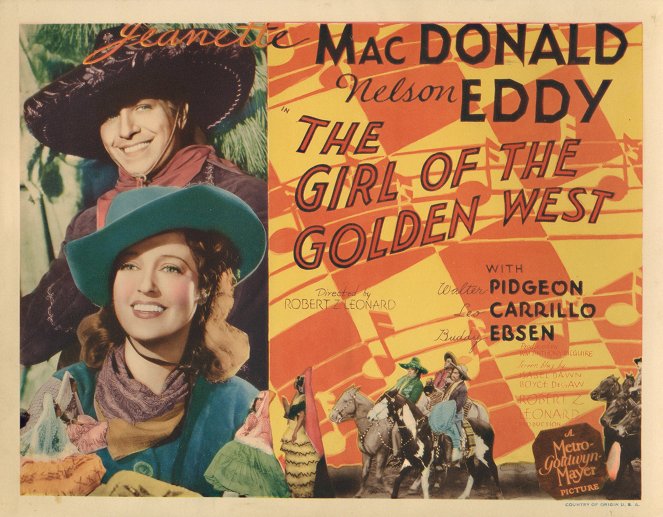 The Girl of the Golden West - Posters