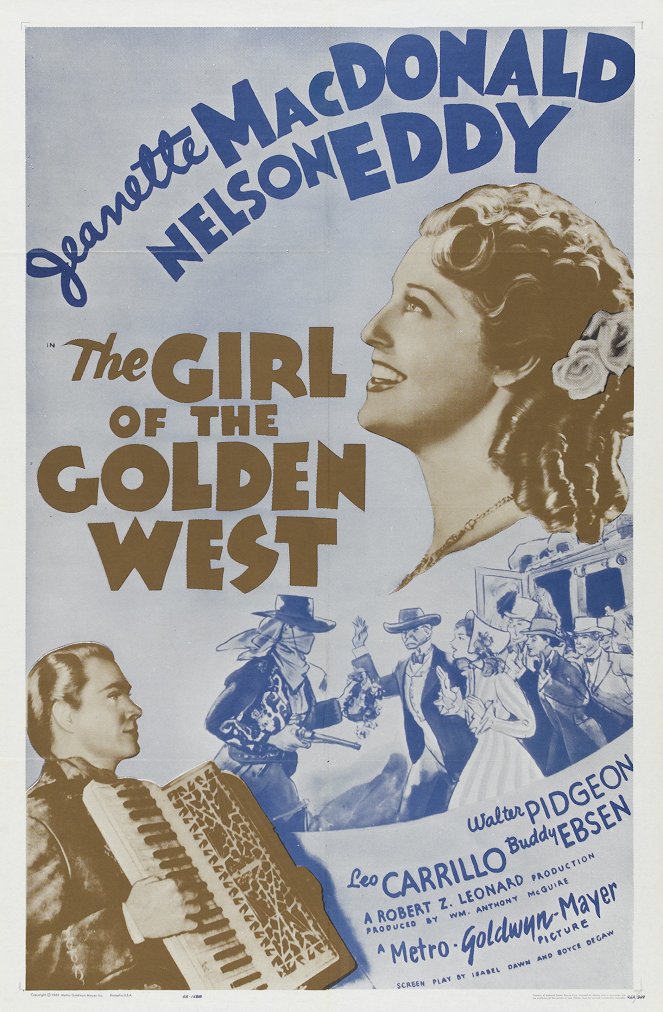 The Girl of the Golden West - Plagáty