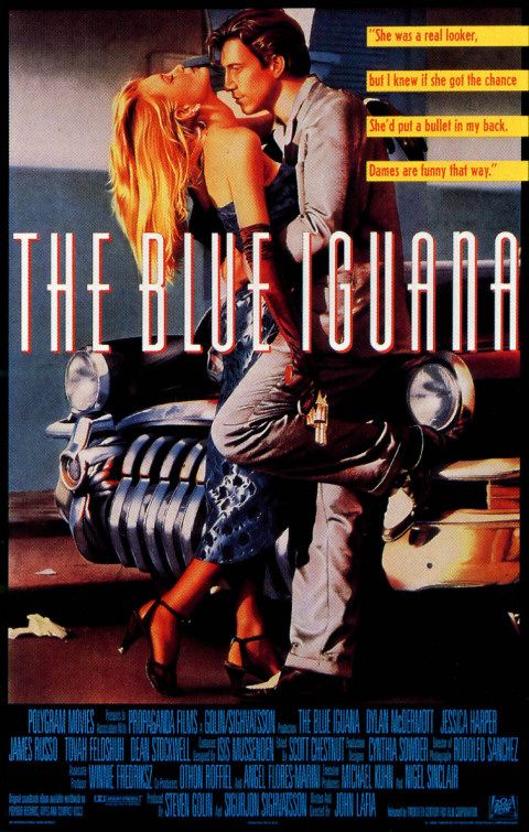 The Blue Iguana - Posters