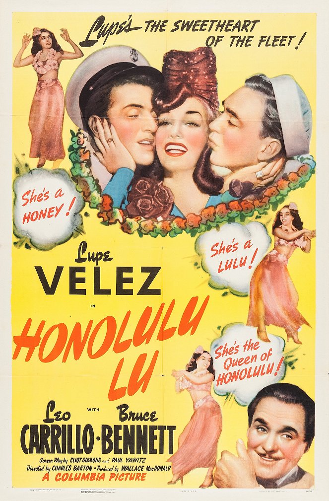Honolulu Lu - Posters