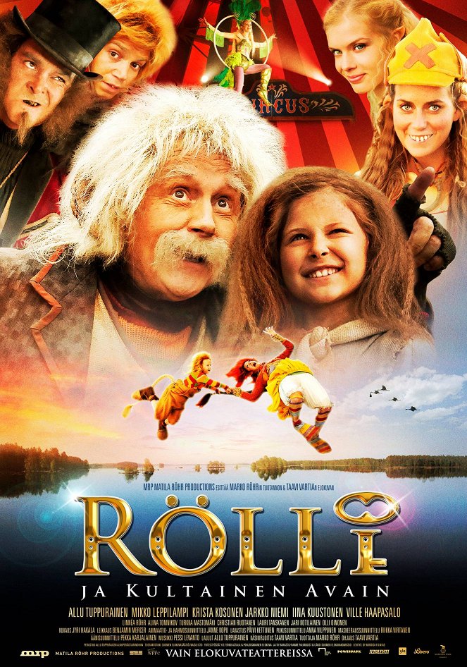 Rölli ja kultainen avain - Affiches