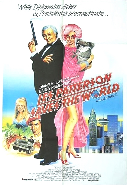 Les Patterson Saves the World - Plakaty