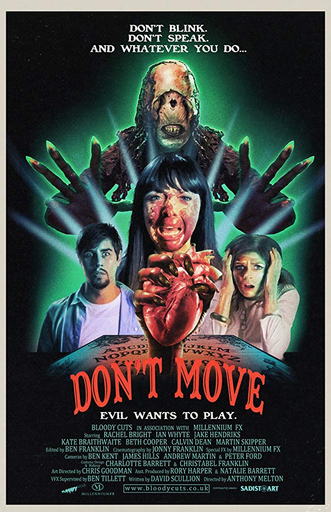 Don't Move - Plakátok