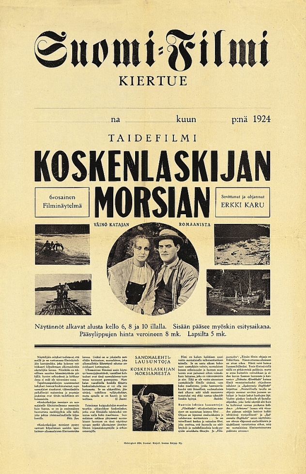 Koskenlaskijan morsian - Plakate