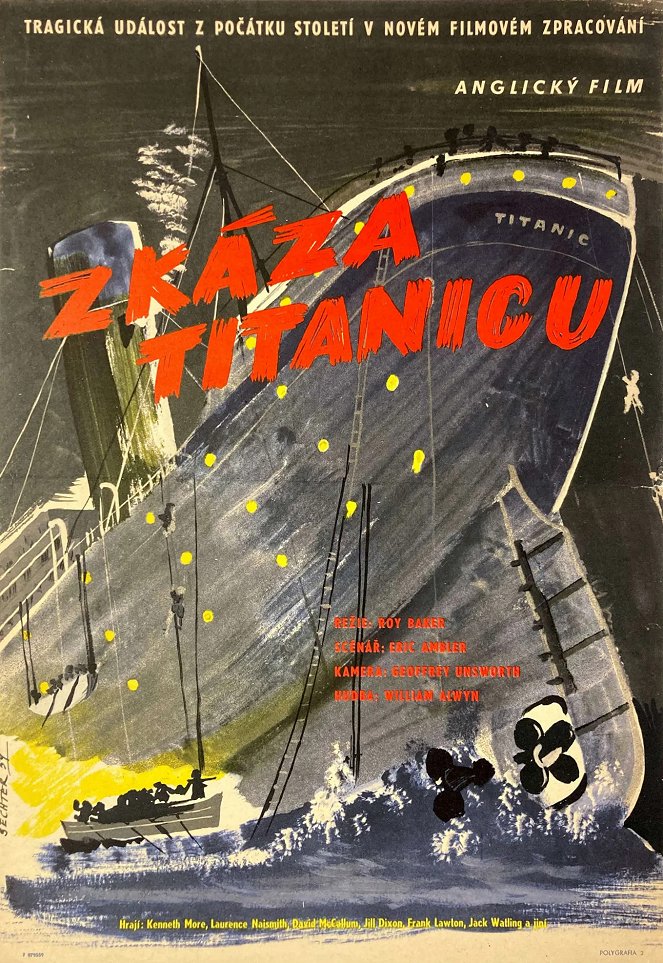 Zkáza Titanicu - Plakáty