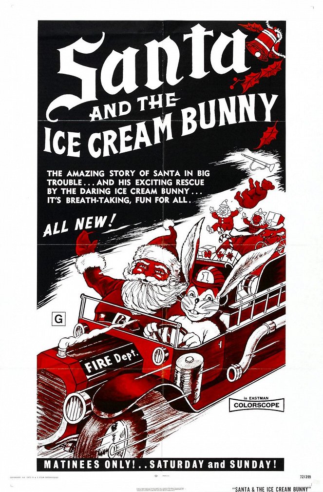 Santa and the Ice Cream Bunny - Julisteet