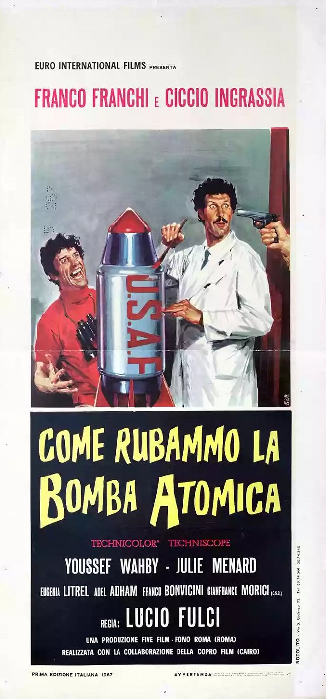 Come rubammo la bomba atomica - Plakate