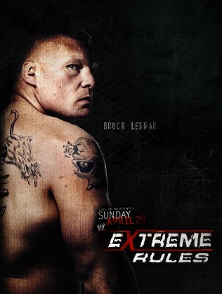 WWE Extreme Rules - Julisteet
