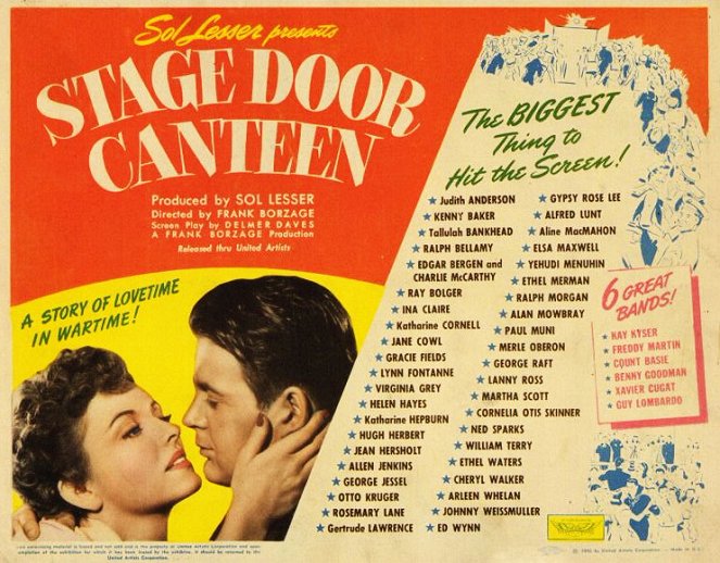 Stage Door Canteen - Plakátok