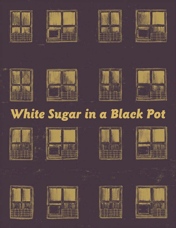 White Sugar in a Black Pot - Posters