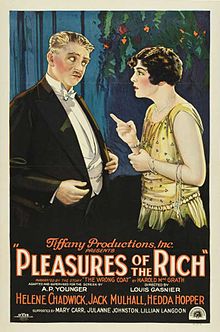 Pleasures of the Rich - Plakate