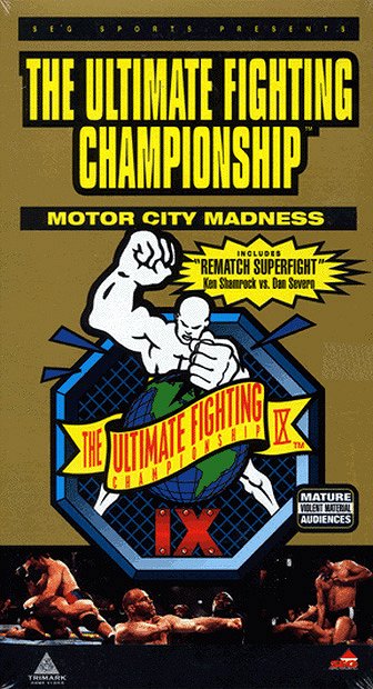 UFC 9: Motor City Madness - Posters